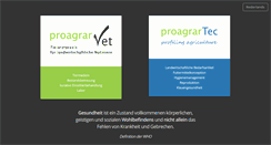Desktop Screenshot of proagrarvet.de